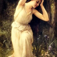 Схема вышивки «Нимфа в лесу»