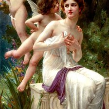 Схема вышивки «Достижение любви»