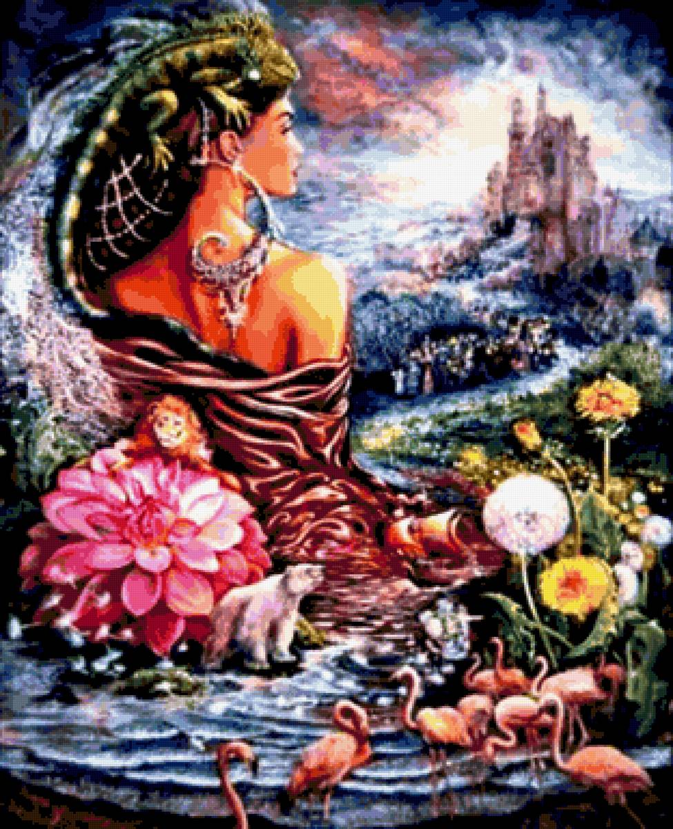 Женщина богиня - предпросмотр