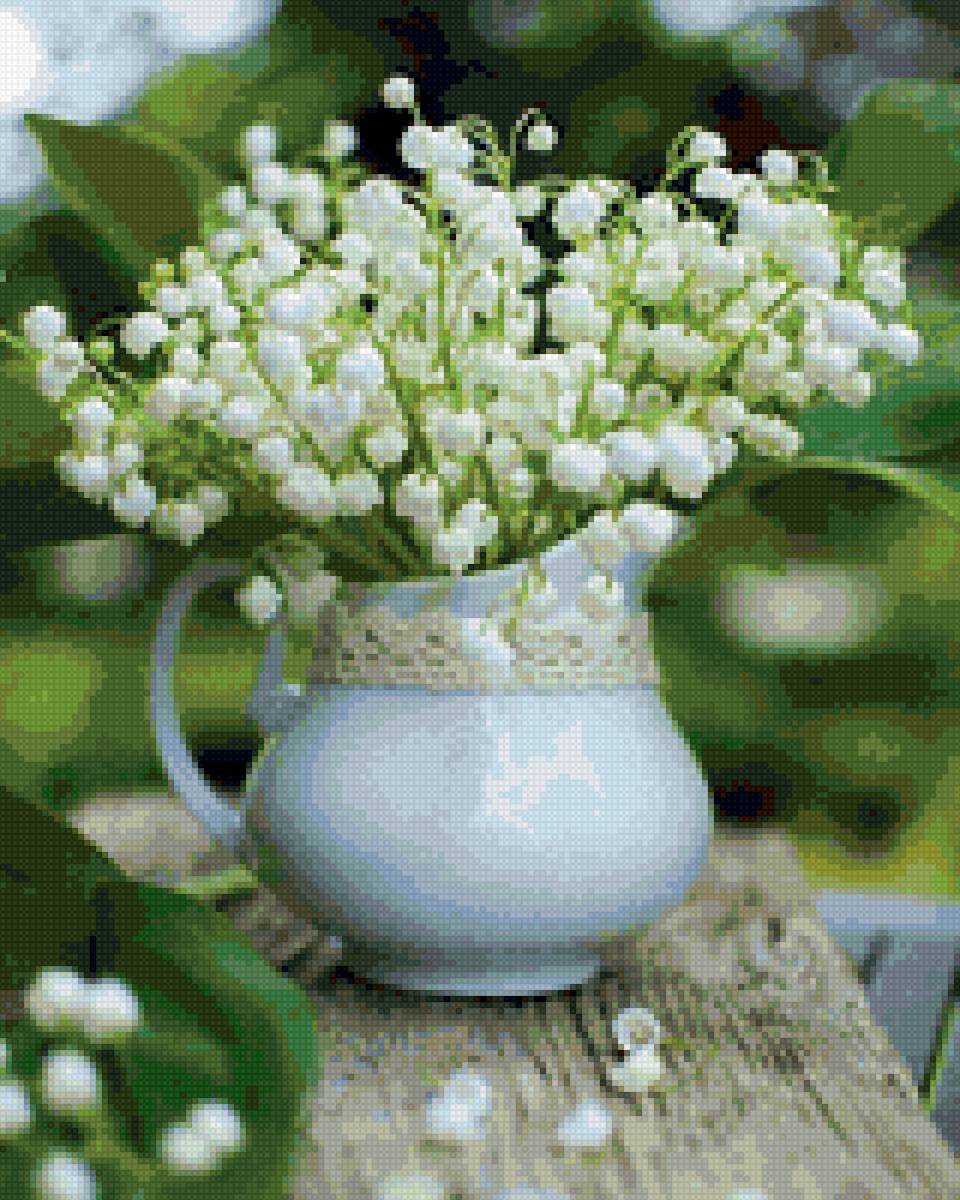 ландыш - ландыш, натюрморт - предпросмотр