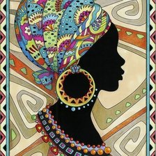 Схема вышивки «Африка 1»