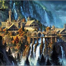 Схема вышивки «Ривенделл»