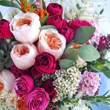 Схема вышивки «Букет весны»