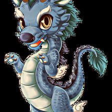 Схема вышивки «Малыш Дракон»