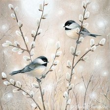 Схема вышивки «Весна»