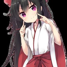 Схема вышивки «Аниме тян»