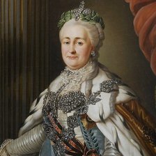 Схема вышивки «царица аниме Екатерина 2»