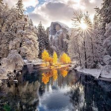 Схема вышивки «Осенний остров»