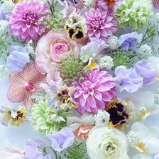 Схема вышивки «Подарок маме»