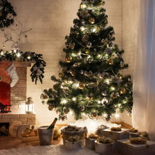 Схема вышивки «Новогоднее предвкушение»