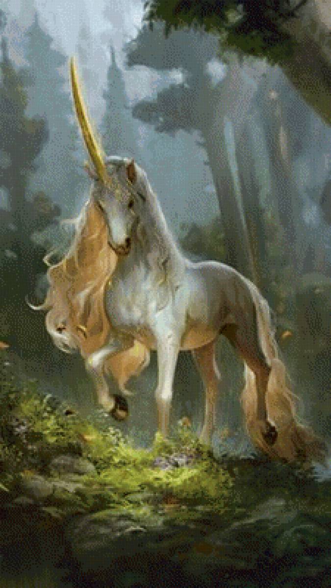 единорожка - фентази - предпросмотр