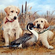 Схема вышивки «Лучшие друзья»