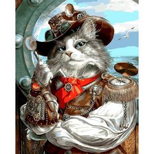 Схема вышивки «Капитан»