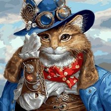 Схема вышивки «Путешественник во времени»