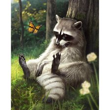 Схема вышивки «Друзья могут быть любые»