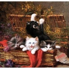 Схема вышивки «Подкидыши»