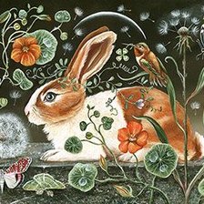 Схема вышивки «Зайка»