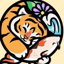Схема вышивки «Тигренок»