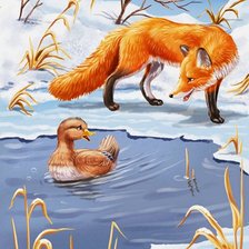 Схема вышивки «Рыжая бестия»