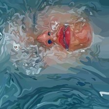 Схема вышивки «женщина в ванной»