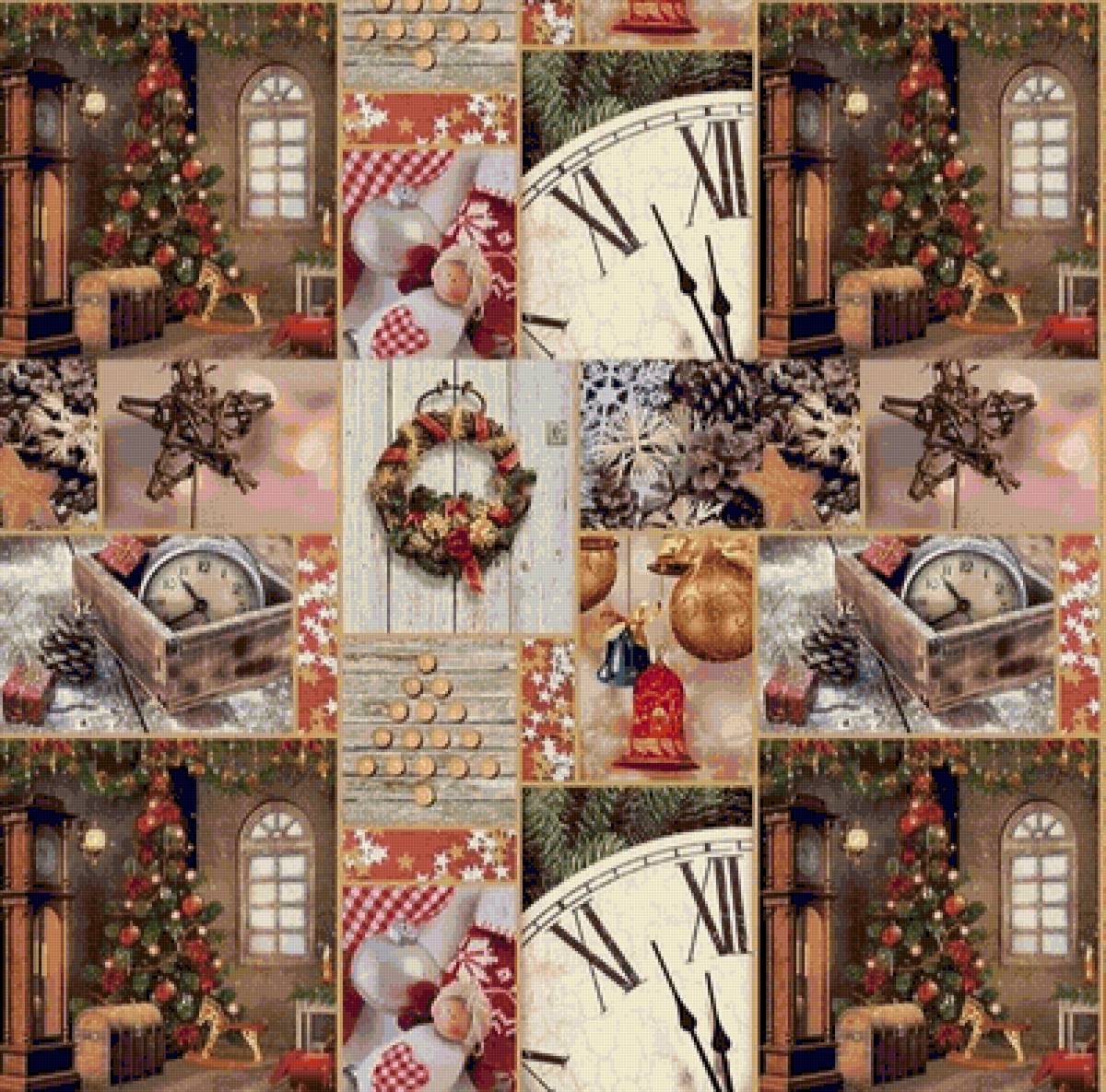 Новогодний семплер - пейзаж - предпросмотр