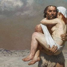 Схема вышивки «Выгнаны из рая»