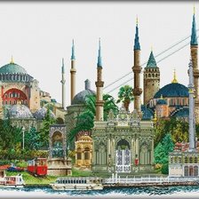 Схема вышивки «Estambul.»