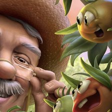 Схема вышивки «садовод»