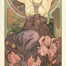 Схема вышивки «Аметист -1»