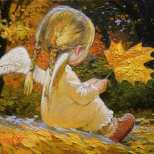 Схема вышивки «Дети-Ангелы»