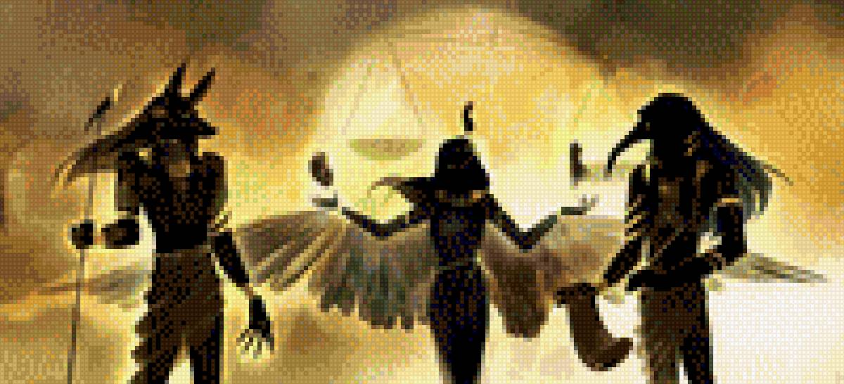 Анубис Исида тот - египет - предпросмотр