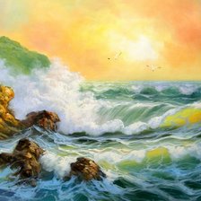 Схема вышивки «стихия»