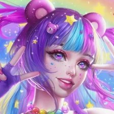 Схема вышивки «Аниме»