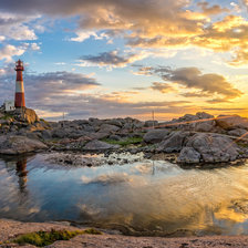 Схема вышивки «Маяк»