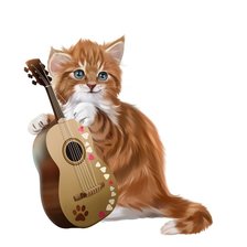 Схема вышивки «Музыкант»