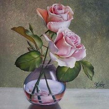 Схема вышивки «Розы»