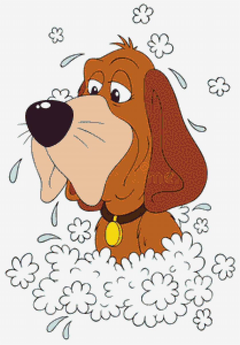 собака - рисунок - предпросмотр