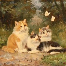 Схема вышивки «Дружная семейка»