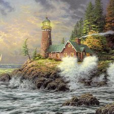 Схема вышивки «Faro Precioso.»