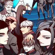 Схема вышивки «Древо друзей»