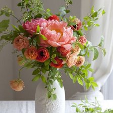 Схема вышивки «Цветочная композиция»