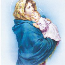 Схема вышивки «Женщина и Дитя»