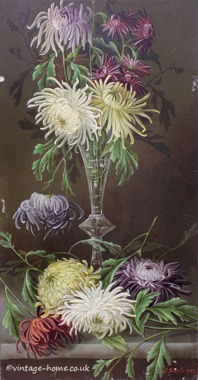 Букет хризантем - букет, хризантемы, цветы - оригинал