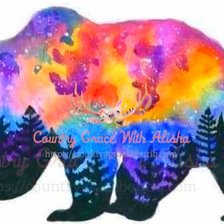 Схема вышивки «медведь»