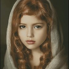 Схема вышивки «девочка»