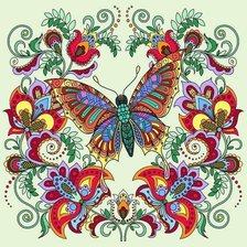 Схема вышивки «подушка»