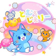 Схема вышивки «Том и джерри»