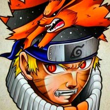 Схема вышивки «Наруто»