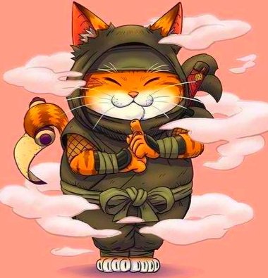 Кот наруто - наруто, кот - оригинал