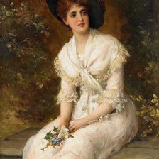 Схема вышивки «в ожидании»